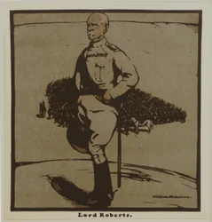 Lord Roberts, alrededor de 1902 (cromolito)
