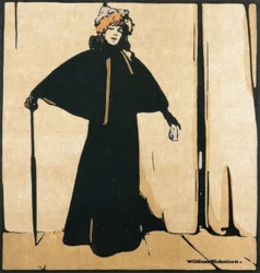 Retrato de Sarah Bernhardt
