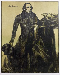 Rochester, ilustración de "Characters of Romance", publicado por primera vez en 1900 (litografía en color)
