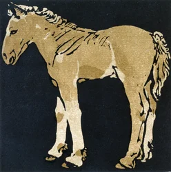 El potro en crecimiento, de "The Square Book of Animals", publicado por William Heinemann
