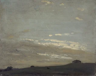 El atardecer plateado, 1909-1910