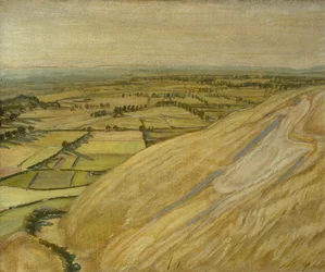 El caballo blanco (óleo sobre tabla)