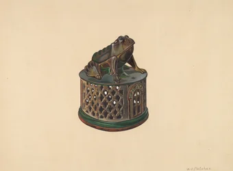 Banco de Juguete: Rana, c. 1938