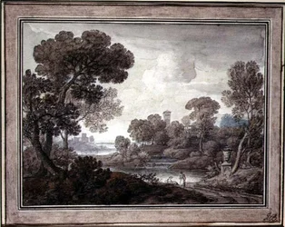 Paisaje clásico, c.1770