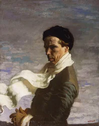 Un joven del oeste, autorretrato, 1909