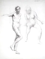 Estudio de un Hombre y una Mujer