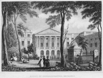 Cámara de Representantes, Bruselas, 1850