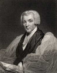 William Howley, grabado por W. Holl, de 