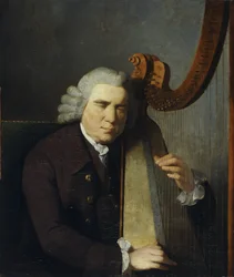 El arpista ciego, John Parry (óleo sobre lienzo)