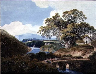 Paisaje de Devonshire, c.1780