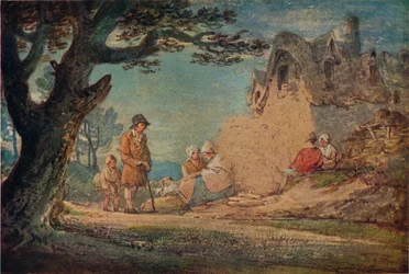 Escena rural, 1922