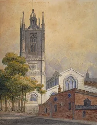 Iglesia de Santa Margarita, Westminster, Londres, c. 1810