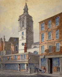 Vista de St Dionis Backchurch, Ciudad de Londres