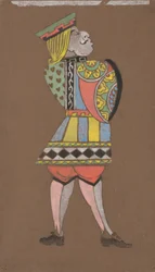 Knave of Hearts (diseño de vestuario para Alicia en el País de las Maravillas)