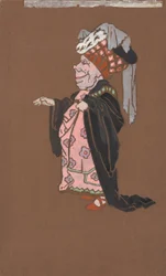 Ugly Duchess (diseño de vestuario para Alicia en el País de las Maravillas, 1915)