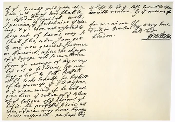 Carta de William Penn al coronel Henry Sydney, 29 de marzo de 1681