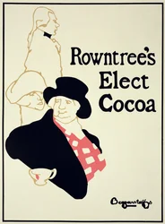 Reproducción de un cartel publicitario de "Rowntree
