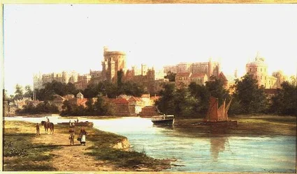 Una vista del Castillo de Windsor