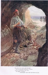 Lo escondió en una cueva