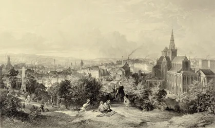 Glasgow desde la Necrópolis