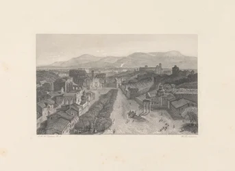 El Foro Romano desde la Torre del Capitolio