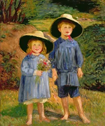 Babes in the Wood (óleo sobre lienzo)
