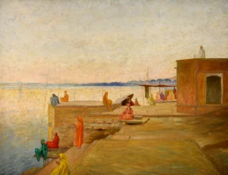 Tarde en Benarés, India