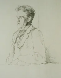Retrato de Hilaire Belloc (1870-1953)