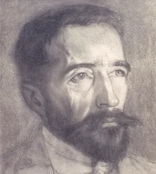 Retrato de Joseph Conrad (1857-1924) (litografía)