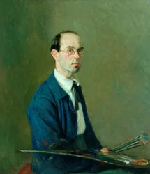 Autorretrato, c.1906 (óleo sobre lienzo)