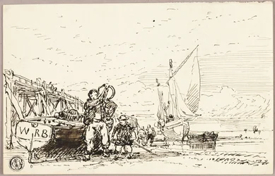 Escena del puerto