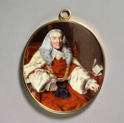 Retrato de Sir William Murray, primer conde de Mansfield, siglo XVIII