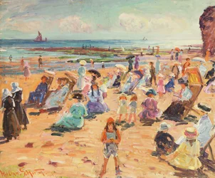 Escena de playa