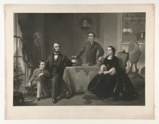 Lincoln y su familia