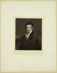 Retrato de Washington Irving 1783-1859