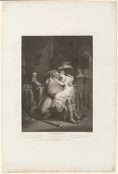 El Príncipe Hal y Poins Sorprenden a Falstaff con Doll Tearsheet