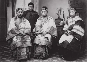 Mujeres chinas, c.1880
