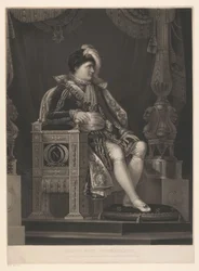 Portret de Napoleón Bonaparte Napoleón Buonaparte (título sobre objeto)
