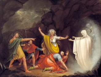 Saúl y la Bruja de Endor, 1828
