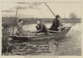 Ilustración para Thirlby Hall, por W E Norris