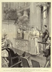 El matrimonio del Duque de Aosta y la Princesa Helena de Orleans