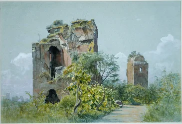 Termas de Trajano (Sette Sale, Villa Brancaccio, Roma)