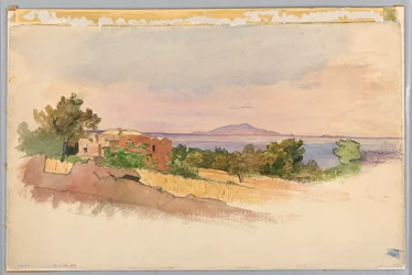 Estudio de paisaje, Sorrento