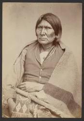 Jefe comanche a caballo [Tuh-huh-yet, Nau-qua-hip, Champion Rider]