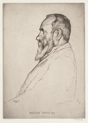 Retrato de Walter Brock