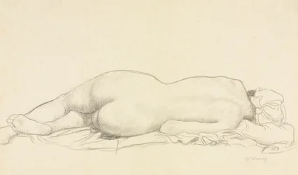 Desnudo reclinado