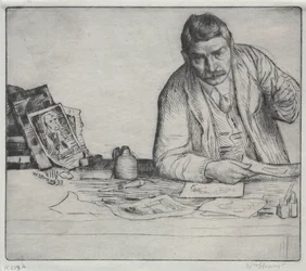 Autorretrato - El grabador, 1897