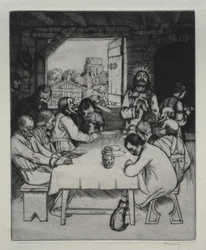 La última cena