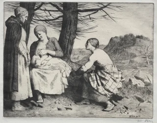 Mujer y niño
