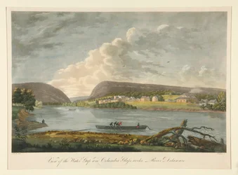 Vista del Taller de Vidrio Water Gap y Columbia